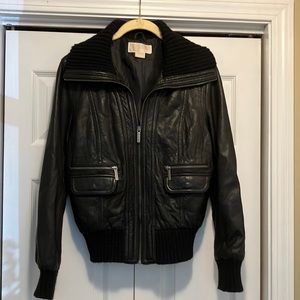Michael Kohl’s leather jacket